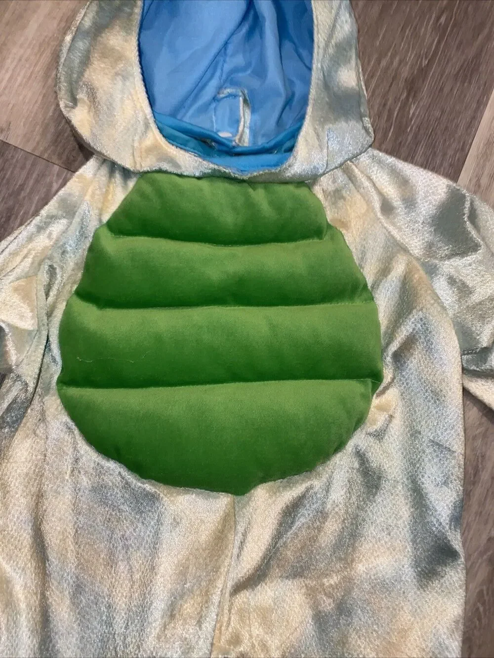 FUN WORLD DINOSAUR DRAGON MULTICOLOR SNAP 1 PIECE HALLOWEEN COSTUME BABY 12m 24m